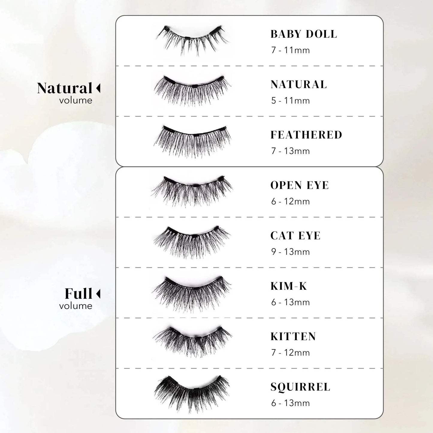 Classy Winged Magnetic False Lashes