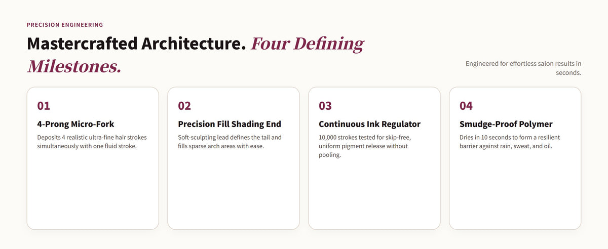 Glowza 2-in-1 Brow Perfection Pen — Artisan Architecture. Four Defining Milestones.