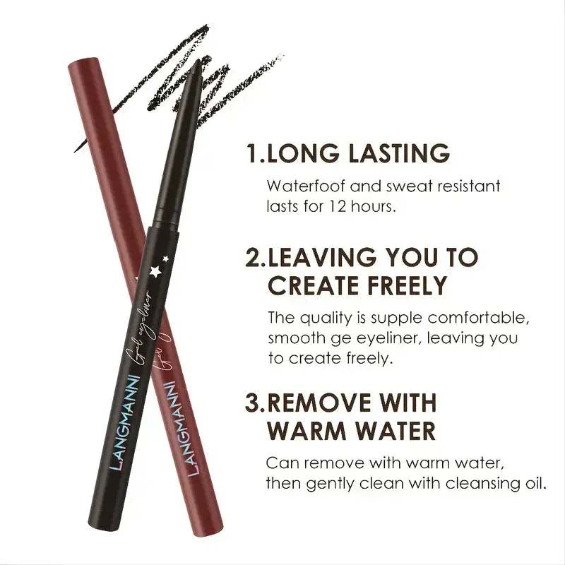 Black Waterproof Liquid Eyeliner Pen