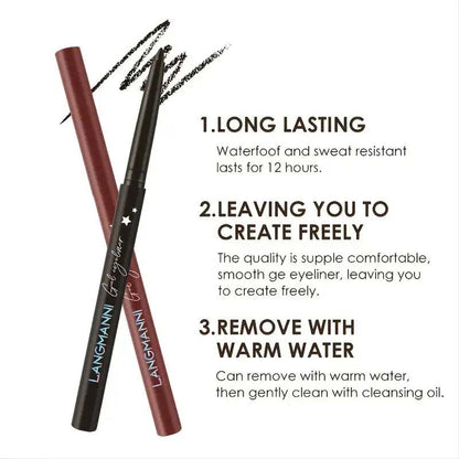 Black Waterproof Liquid Eyeliner Pen