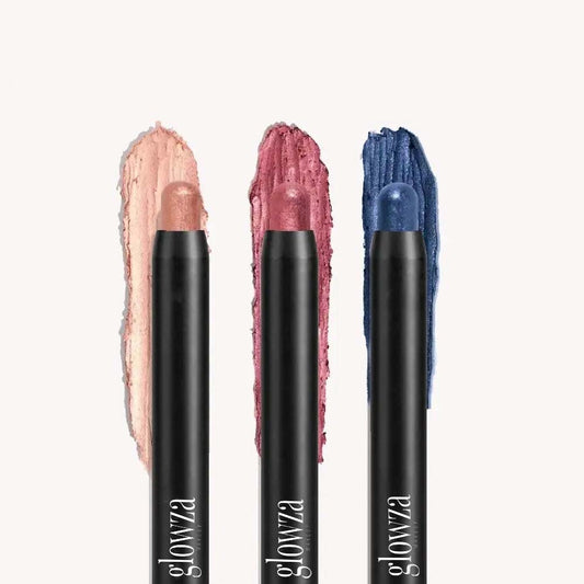 Sparkle Trio: 3-Piece Glitter Cream Eyeshadow Stick Set