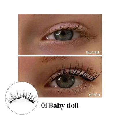 Classy Winged Magnetic False Lashes