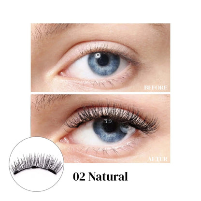 Classy Winged Magnetic False Lashes