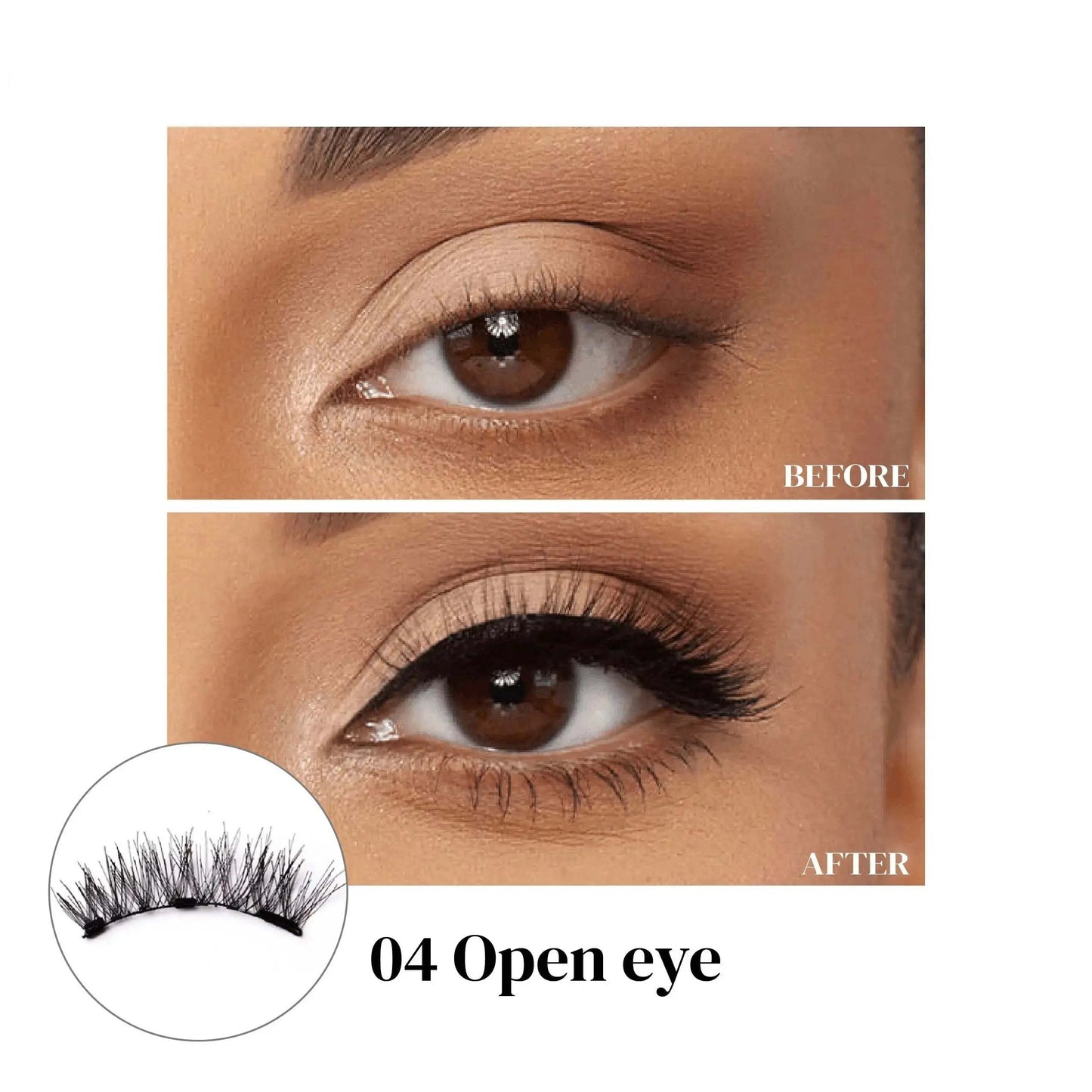 Classy Winged Magnetic False Lashes