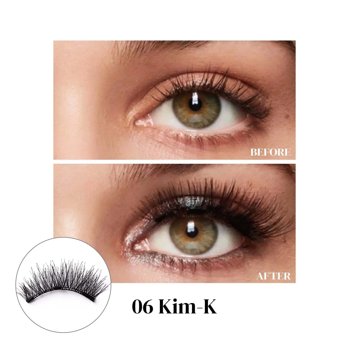 Classy Winged Magnetic False Lashes