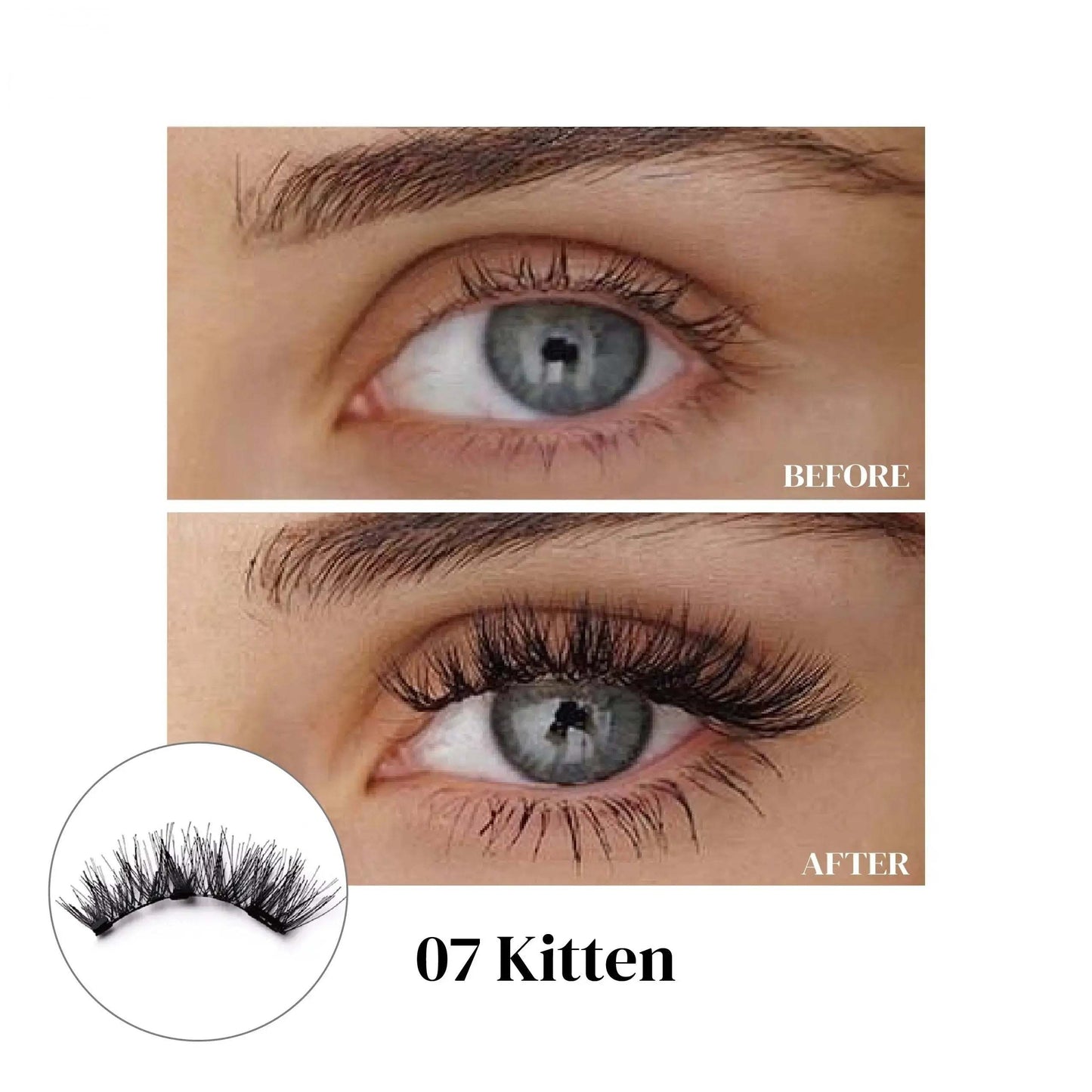 Classy Winged Magnetic False Lashes