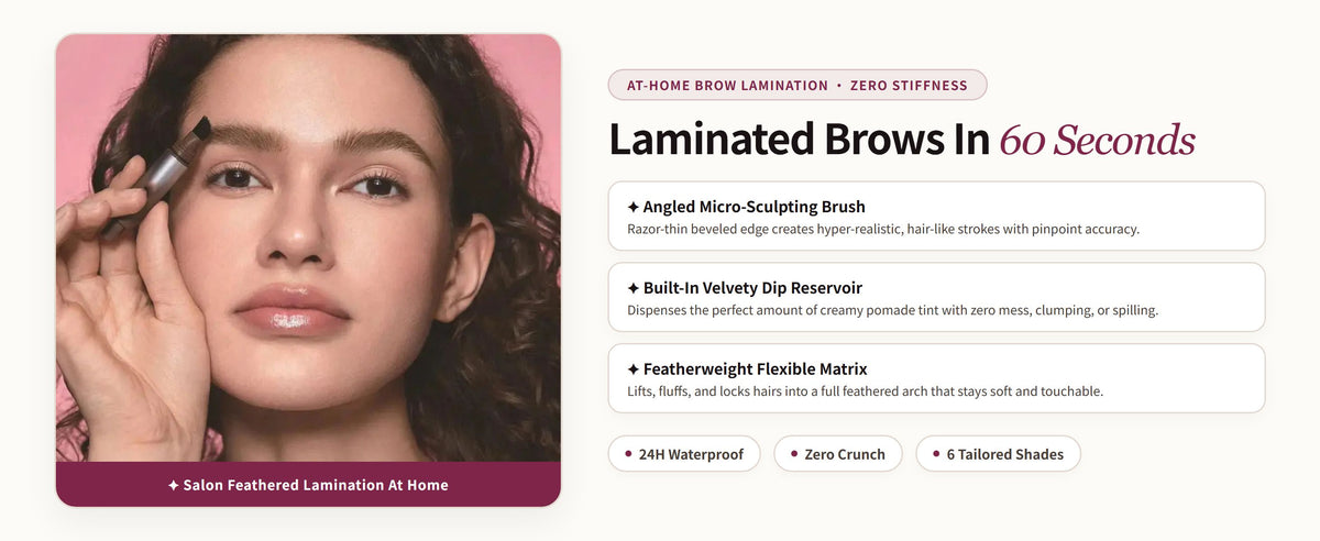 Glowza Long-Wear Brow Lamination Pen — Laminated Brows In 60 Seconds