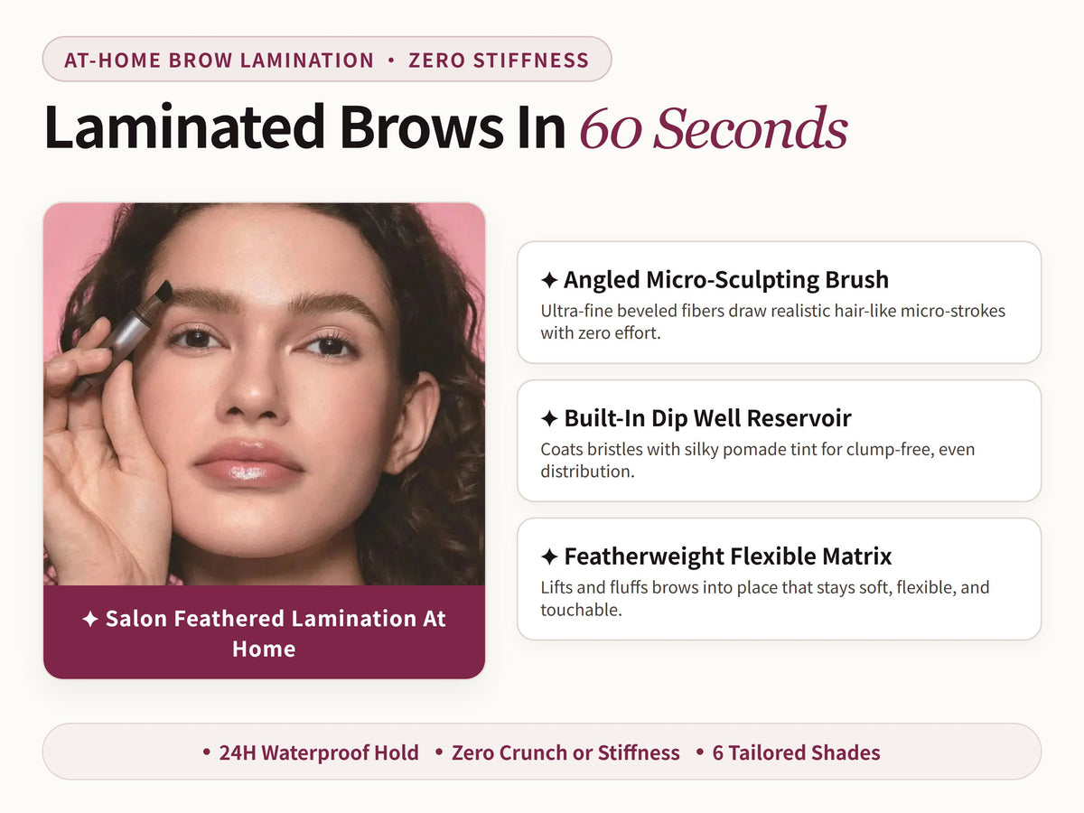 Glowza Long-Wear Brow Lamination Pen — Laminated Brows In 60 Seconds