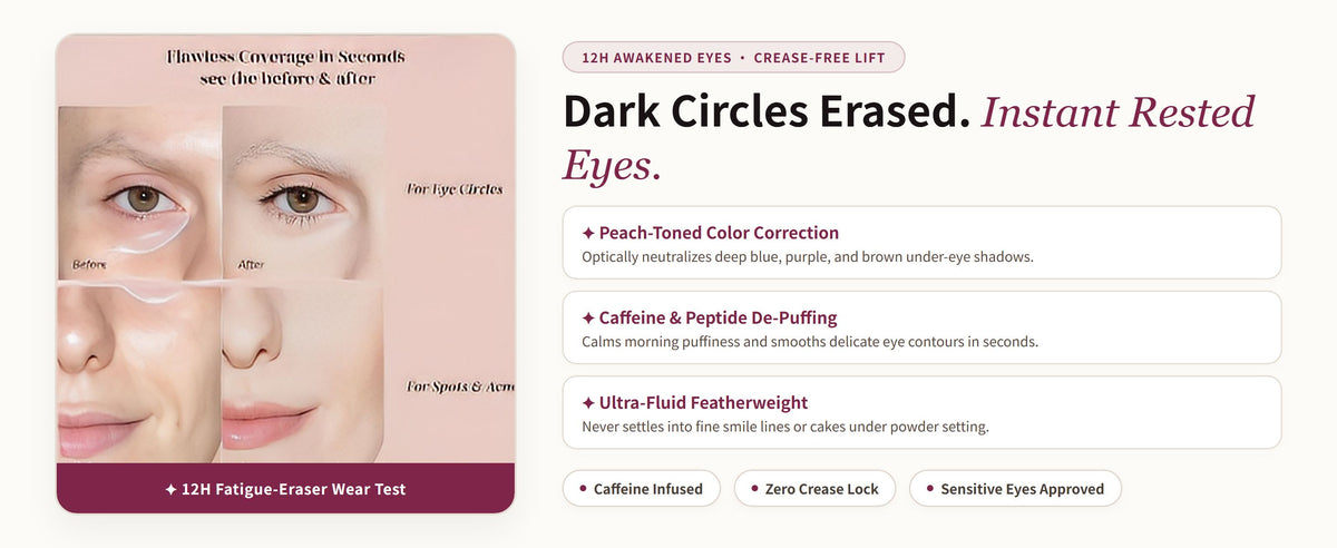 Glowza Under Eye Brightener — Proven Performance. Real Skin. Real Confidence.