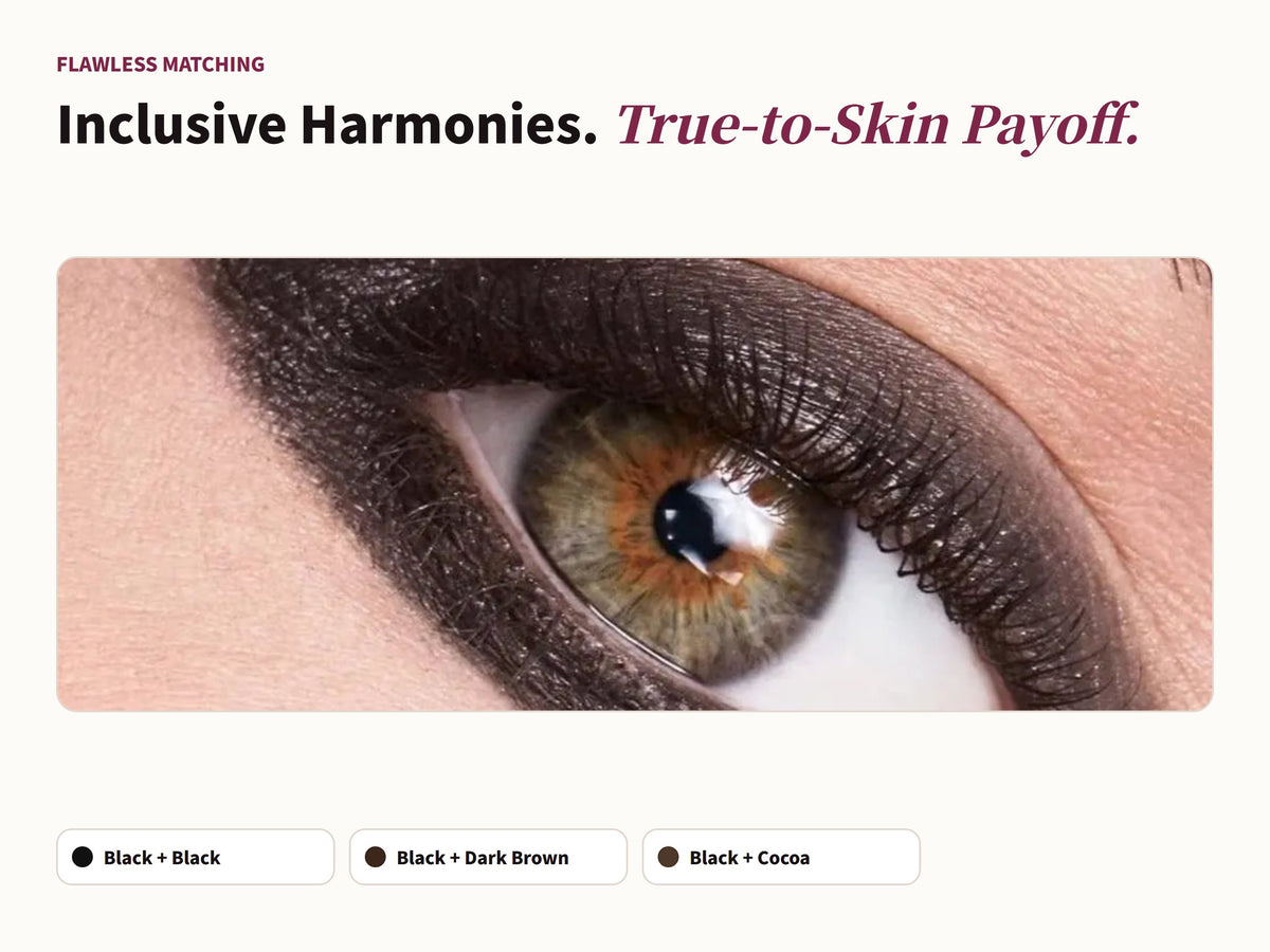 Glowza Waterproof Kajal Eyeliner Duo — Curated for All Skins. Harmonious Shades.