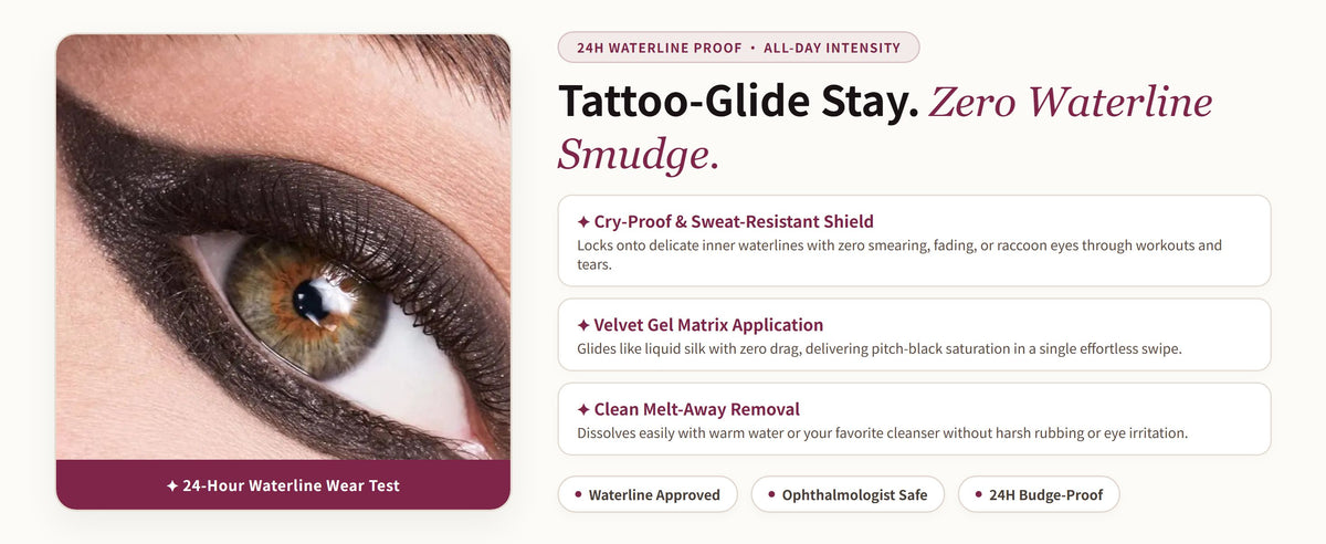 Glowza Waterproof Kajal Eyeliner Duo — Proven Performance. Real Skin. Real Confidence.