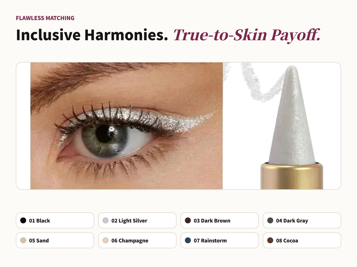 Glowza Waterproof Kajal Eyeliner — Curated for All Skins. Harmonious Shades.